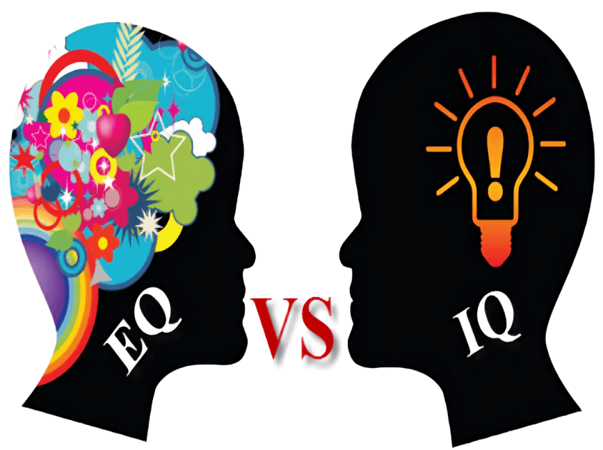 EQ versus IQ: emotional intelligence versus intellectual quotient.